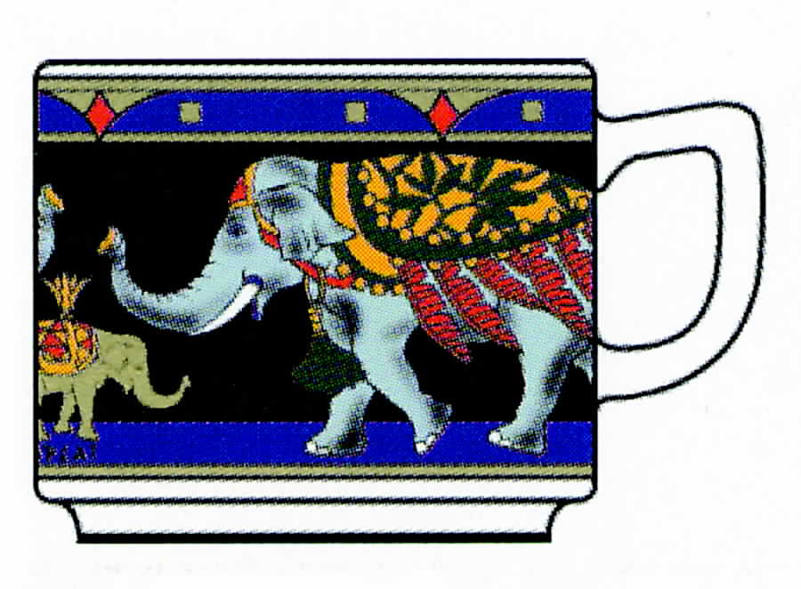 Magic Flat Demitasse Cup by Bopla (Switzerland)-1