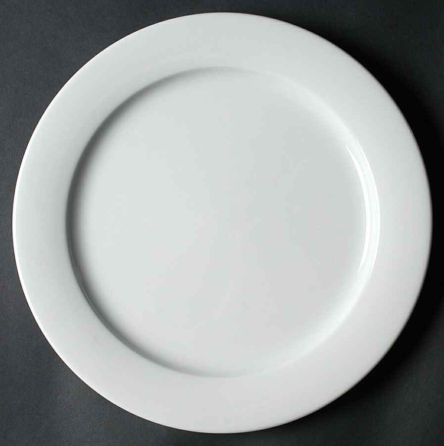 Black & White Dinner Plate by Bopla (Switzerland)-1