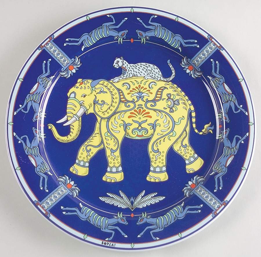 Original Cornac Dinner Plate by Bopla (Switzerland)-1