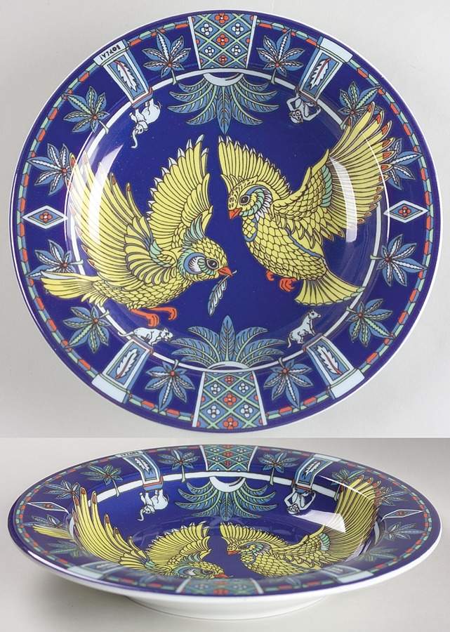 Original Large Rim Calandrella Soup Bowl by Bopla (Switzerland)-1