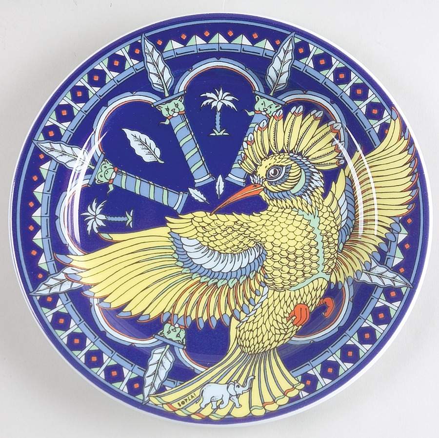 Original Upupa Salad Plate by Bopla (Switzerland)-1
