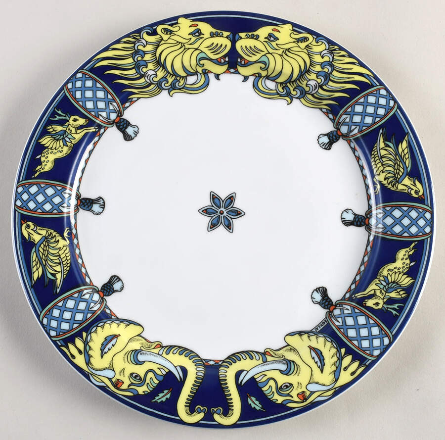 Original Leo Dinner Plate by Bopla (Switzerland)-1