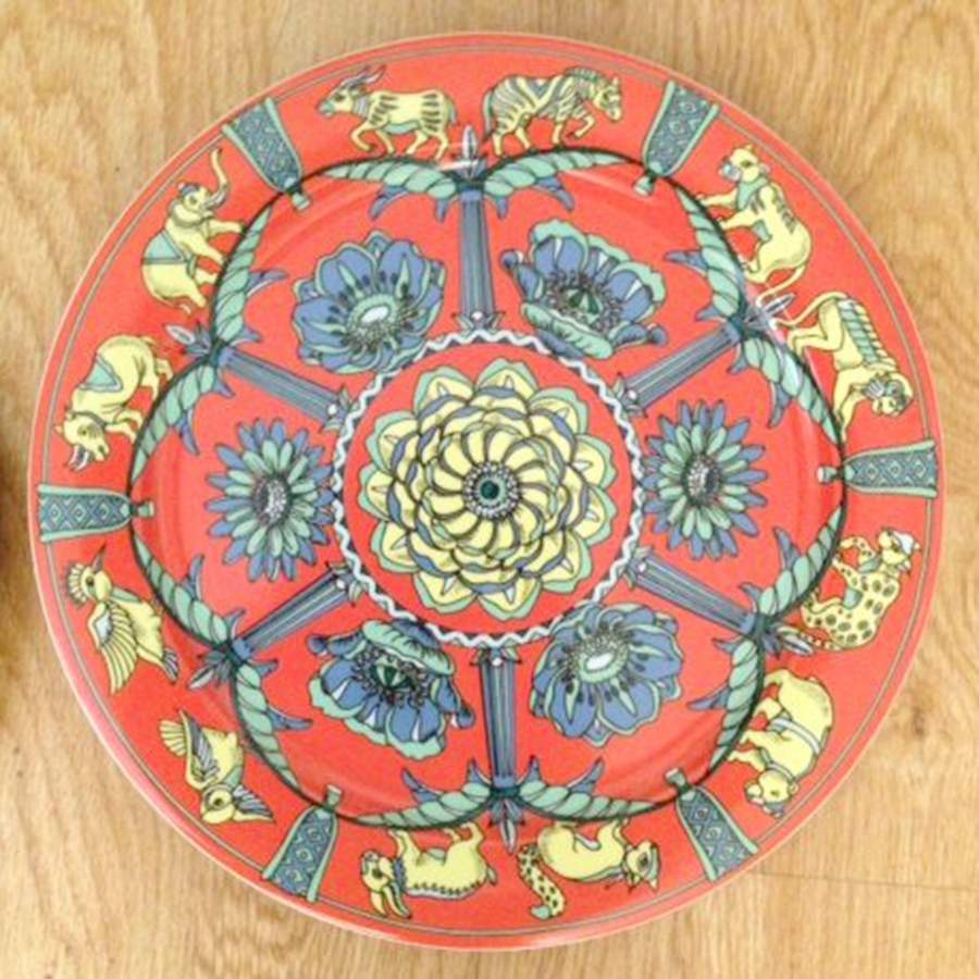 Original Wild Rose Service Plate (Charger) by Bopla (Switzerland)-1