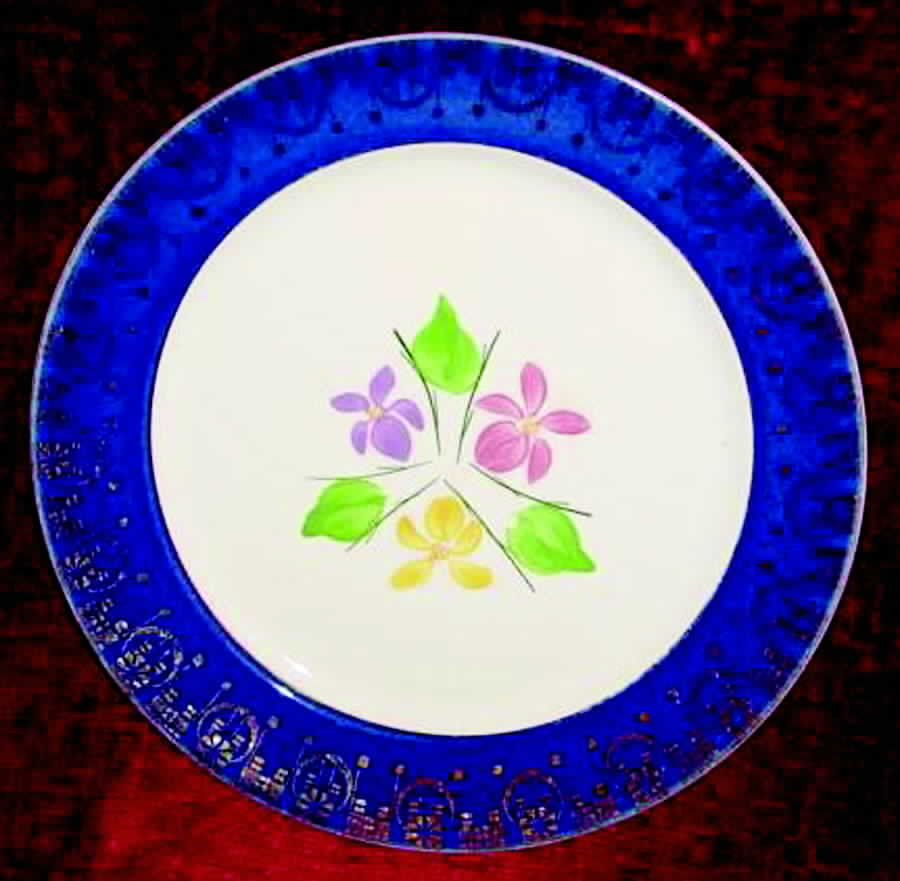 BRP110 Luncheon Plate by Blue Ridge Southern Pottery-1