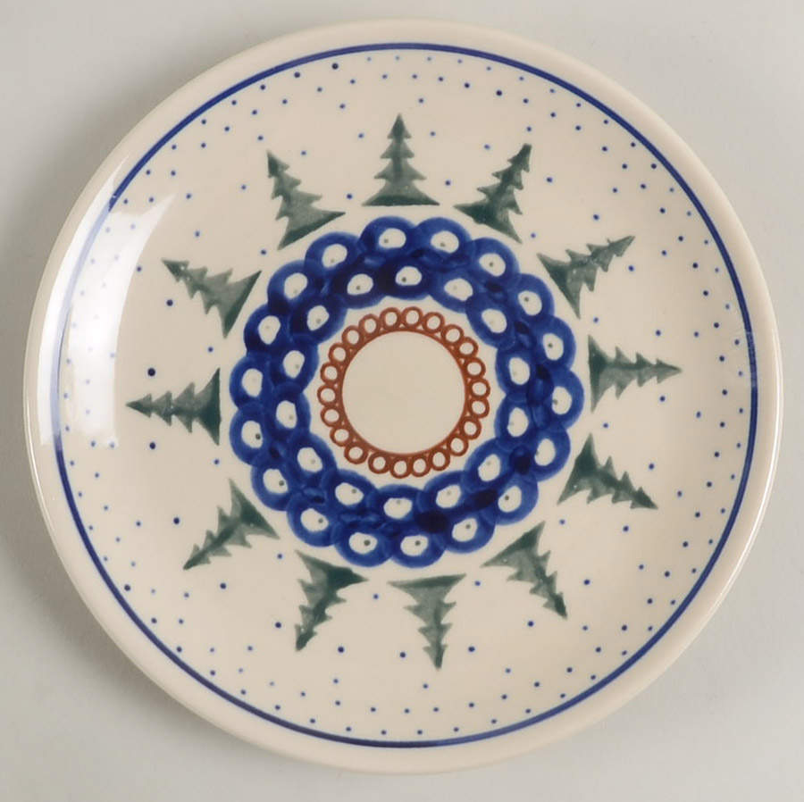 BOW2 Coupe Salad Plate by BOLESLAWIEC-1
