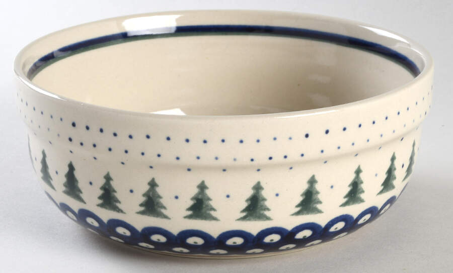 BOW2 7" Round Vegetable Bowl by BOLESLAWIEC-1