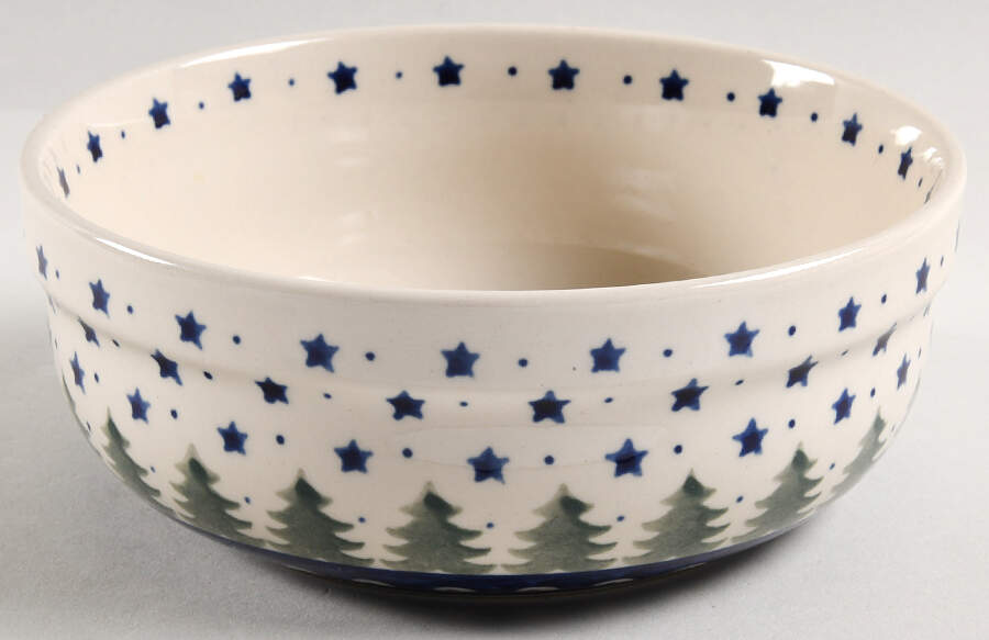 BOW2 7" Round Vegetable Bowl by BOLESLAWIEC-1