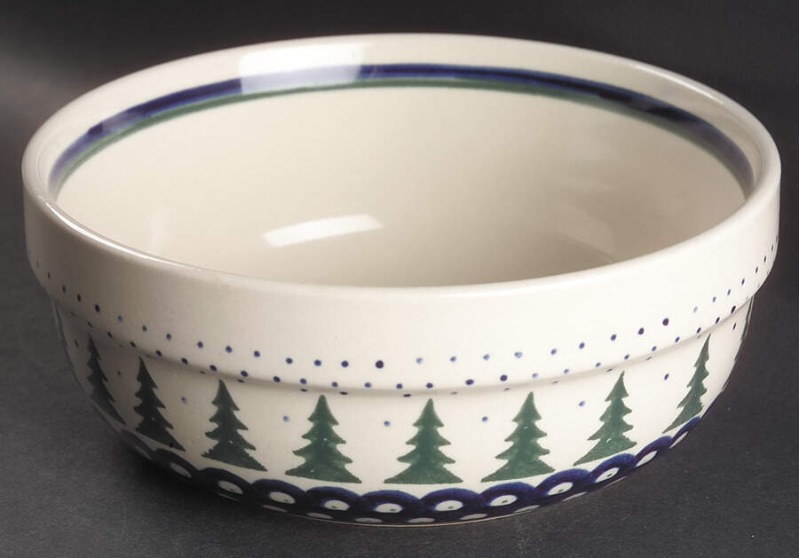 BOW2 7" Round Vegetable Bowl by BOLESLAWIEC-1