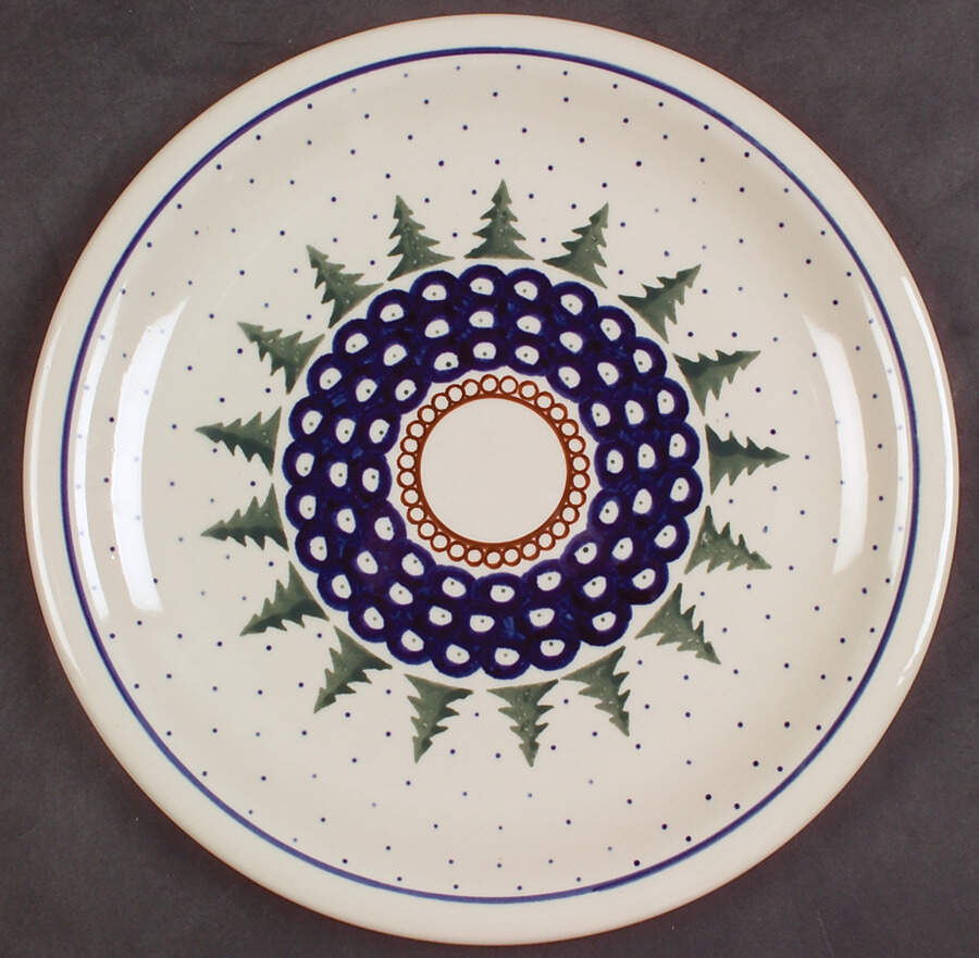 BOW2 Dinner Plate by BOLESLAWIEC-1