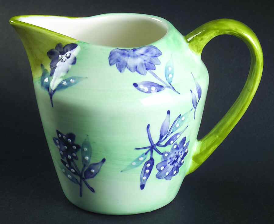 Mint Trellis Creamer by Block-1