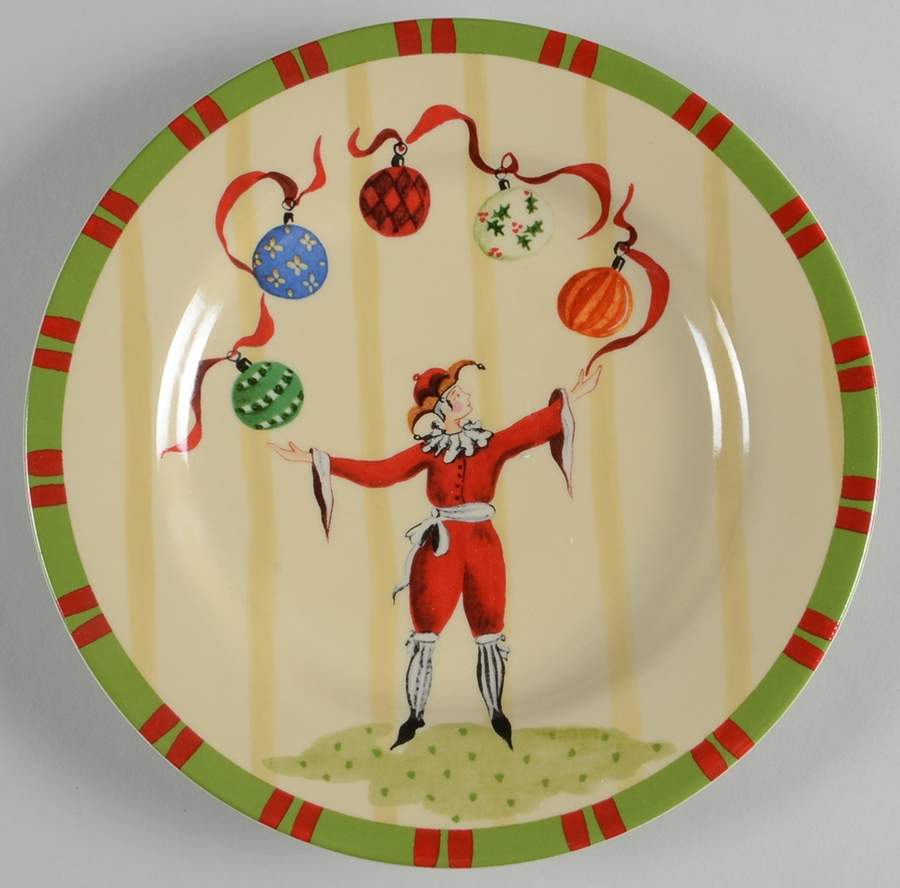 Christmas Jubilee Salad Plate by Bloomingdale's-1
