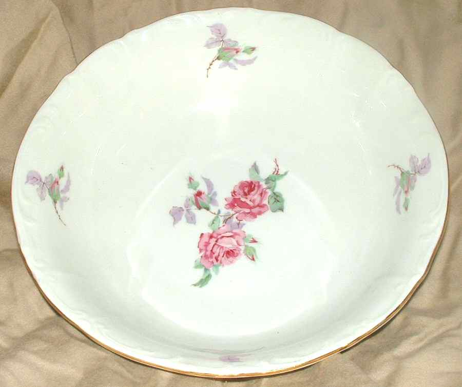BOH165 (Scrolls, Ribs) Coupe Cereal Bowl by Bohemia Ceramic Works-1