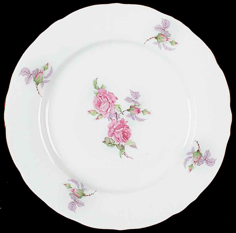 BOH165 (Scrolls, Ribs) Dinner Plate by Bohemia Ceramic Works-1