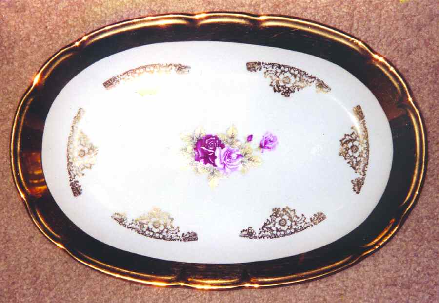 BAV226 12" Oval Serving Platter by Bavaria-1