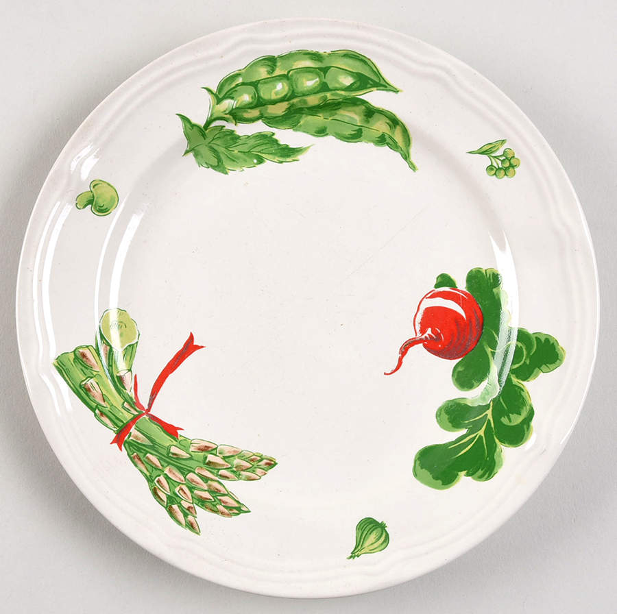 Vegetables Italienne Salad Plate by Georges Briard-1