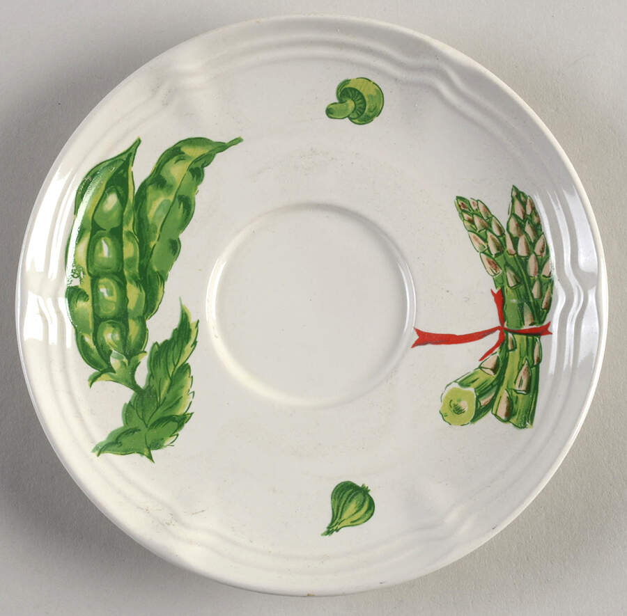 Vegetables Italienne Saucer by Georges Briard-1