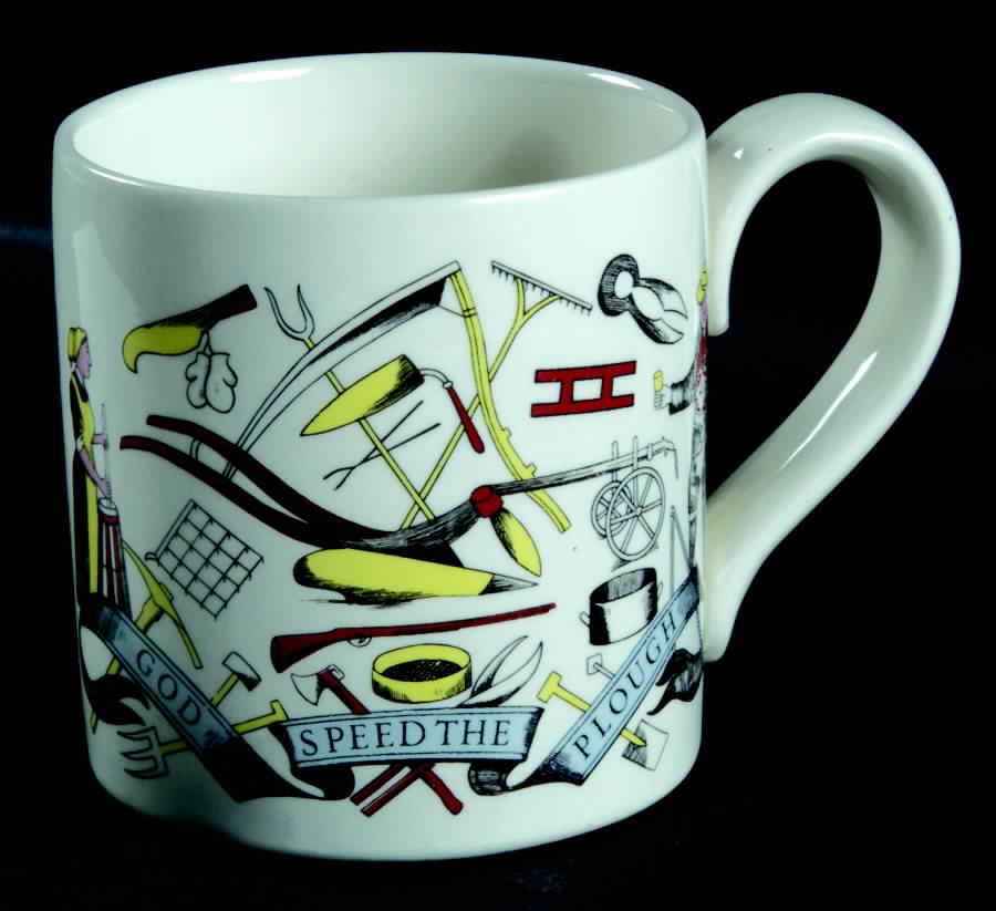 Farmers Arms (No Trim) Mug by Burgess & Leigh-1