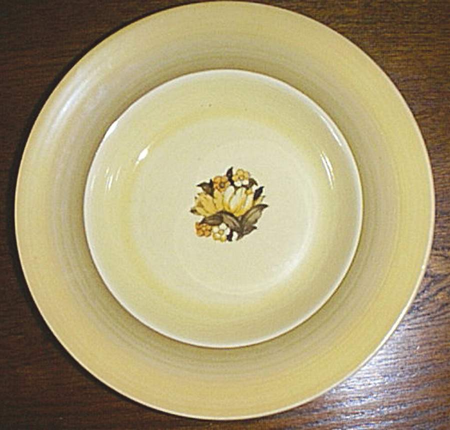 Autumn Rim Soup Bowl by Booths-1