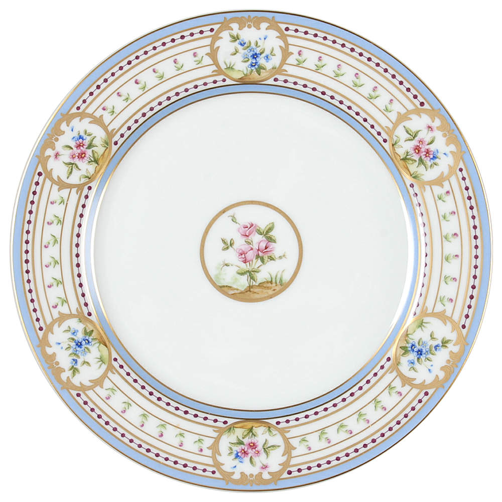 Au Jardin Salad Plate by Bernardaud-1