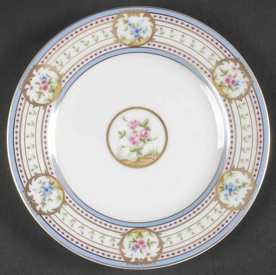 Au Jardin Bread & Butter Plate by Bernardaud-1