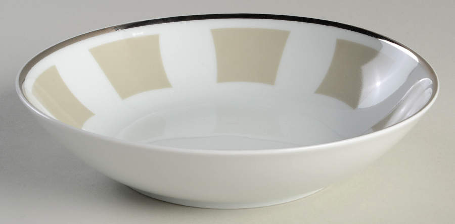 Galerie Royale Linen (Grege) Coupe Soup Bowl by Bernardaud-1