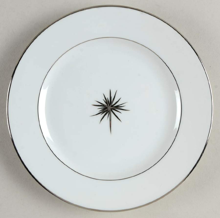 Gala Platinum Bread & Butter Plate by Bernardaud-1