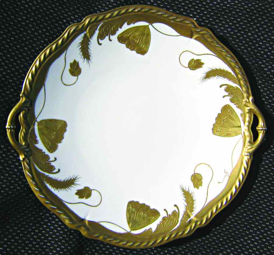 BLH11 Handled Cake Plate by Blakeman & Henderson-1