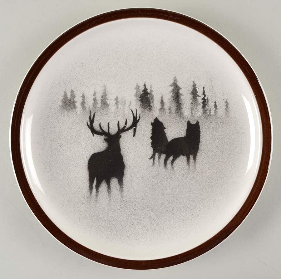 Yellowstone Dinner Plate by Big Sky Carvers-1