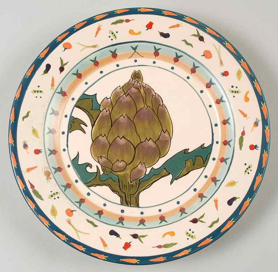 18 Carrots Salad Plate by Blue Sky-1