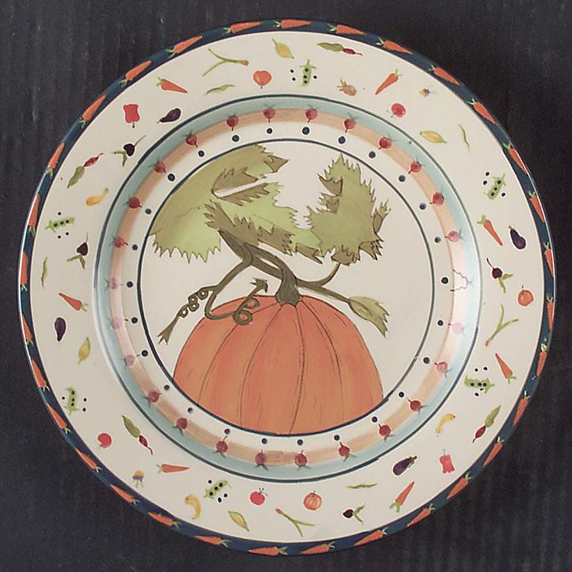 18 Carrots Salad Plate by Blue Sky-1