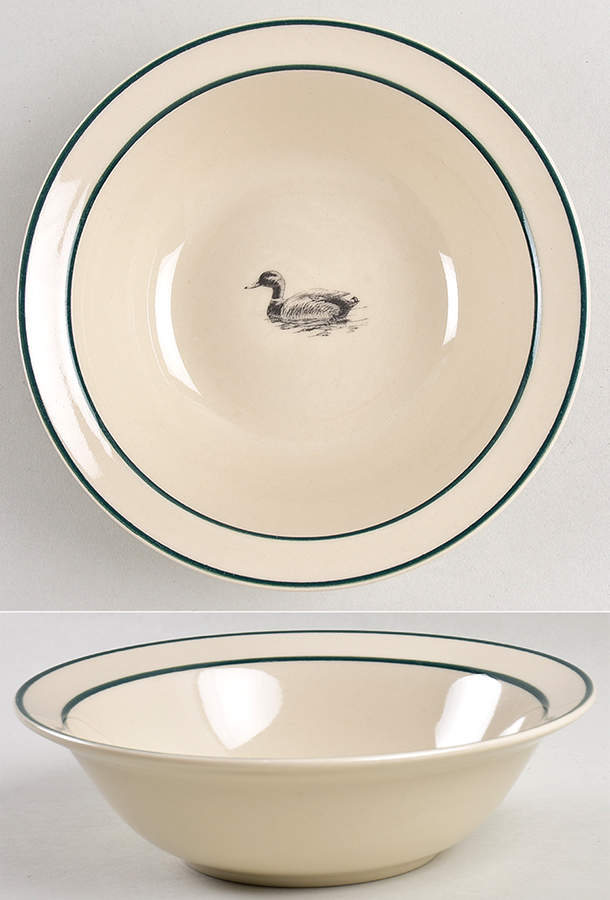 Waterfowl Coupe Cereal Bowl by Richard E Bishop,Ltd-1