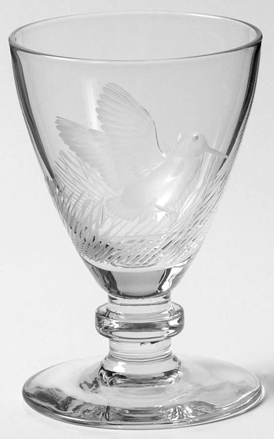 Waterfowl 2 Oz Glassware Wine by Richard E Bishop,Ltd-1