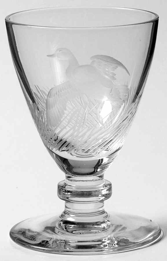 Waterfowl 2 Oz Glassware Wine by Richard E Bishop,Ltd-1
