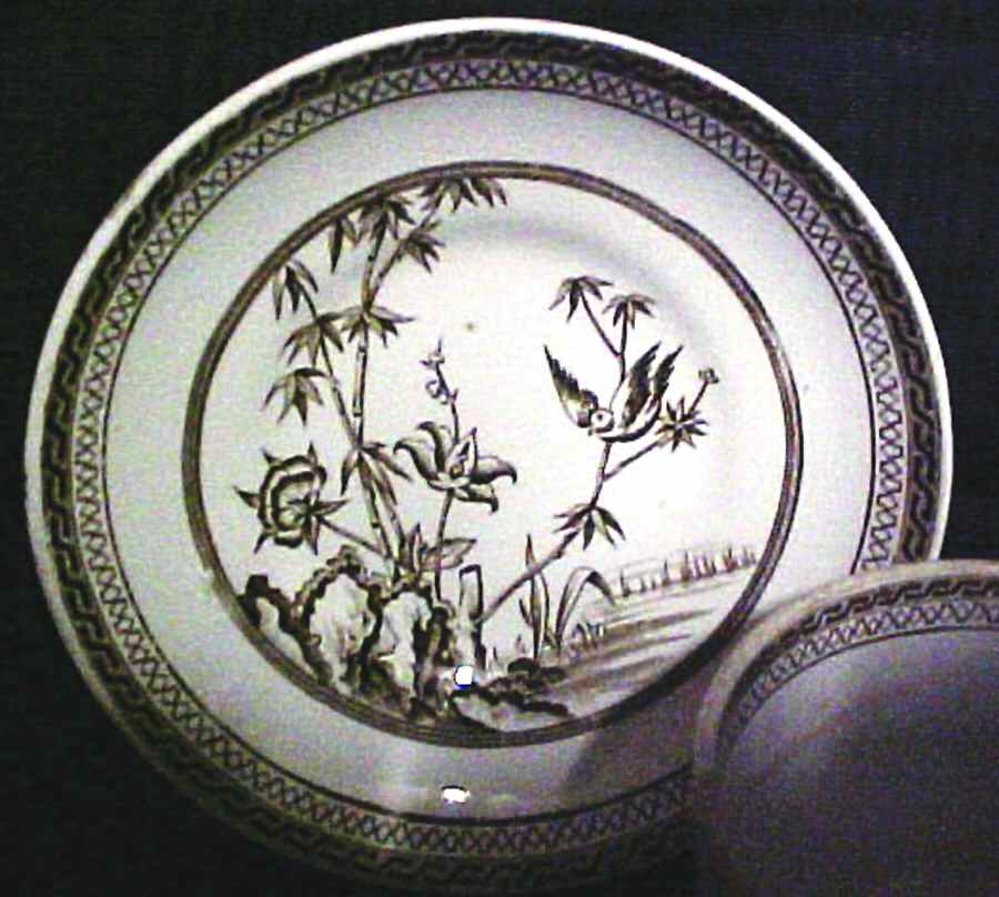 Bamboo Saucer by Bates Walker-1