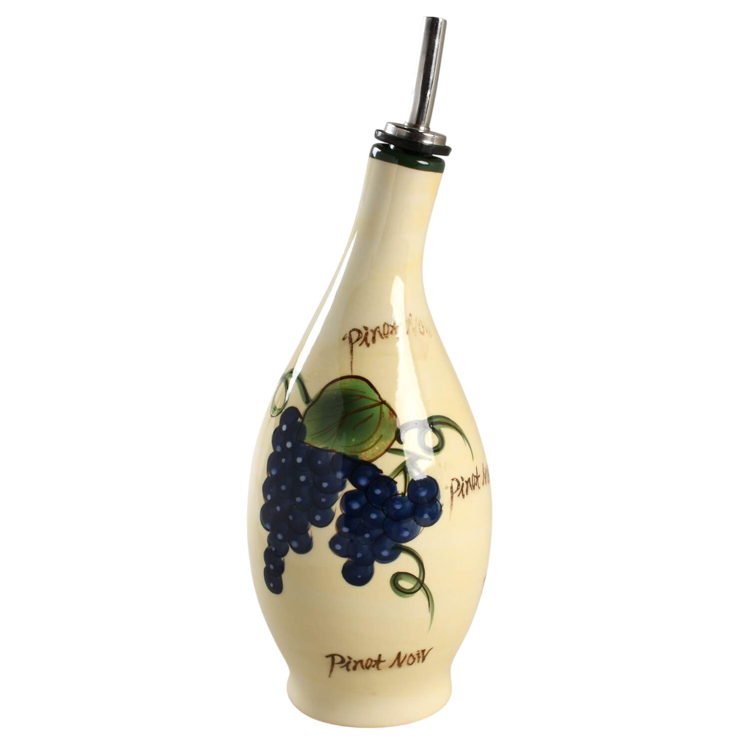 Grape Writing Collection Oil Jar & Drizzle Spout by Baum Brothers-1