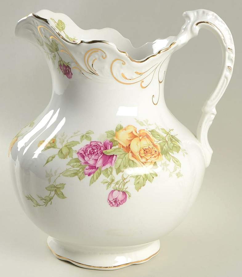 Cairo Large Pitcher by Buffalo Pottery-1
