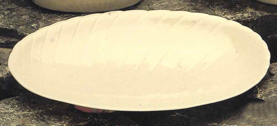 Spiral Shell Butter Tray by Belleek Pottery (Ireland)-1