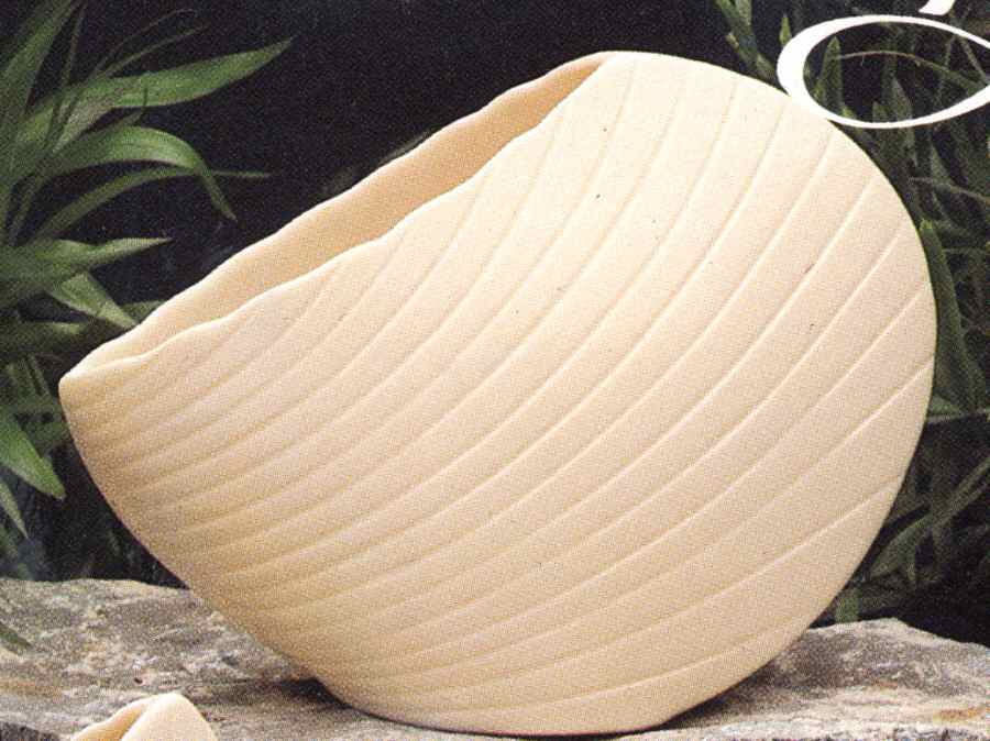 Spiral Shell Small Vase by Belleek Pottery (Ireland)-1