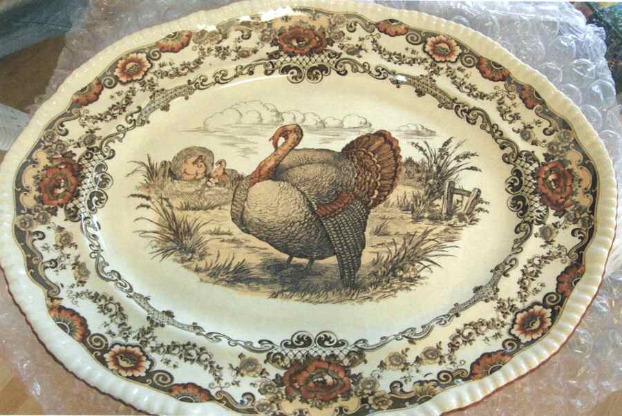 Lancaster 17" Oval Serving Platter by Bishop & Stonier-1