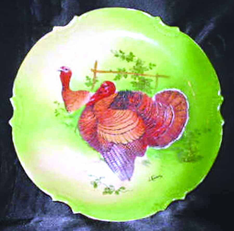 BOG84 Dinner Plate by George Borgfeldt-1