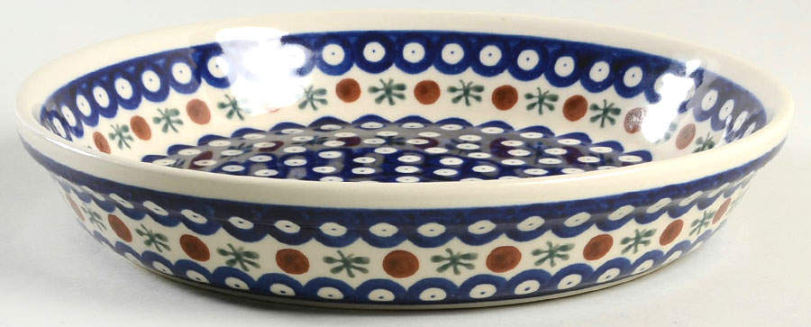 Nature 9" Pie Baking Plate by BOLESLAWIEC-1