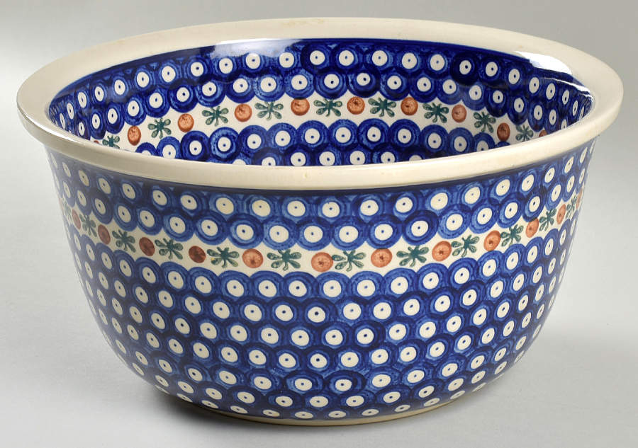 Nature 10" Large Salad Serving Bowl by BOLESLAWIEC-1