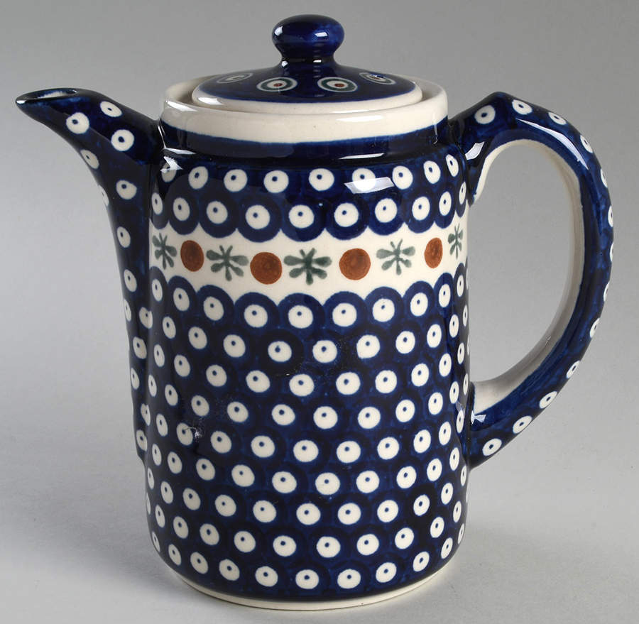 Nature Coffee Pot & Lid by BOLESLAWIEC-1