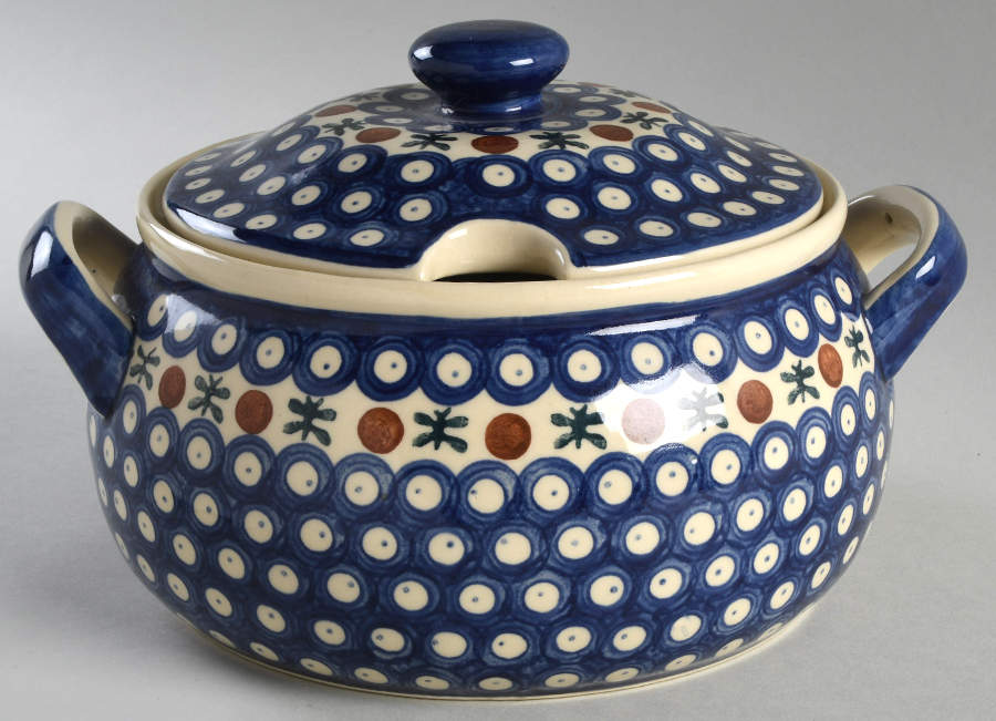 Nature Tureen &  Lid by BOLESLAWIEC-1