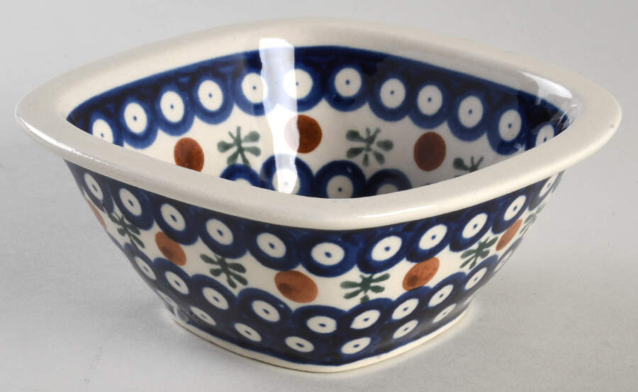 Nature 5" Square Bowl by BOLESLAWIEC-1