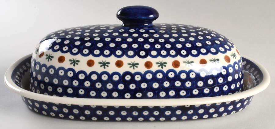Nature Bread Keeper with Lid by BOLESLAWIEC-1