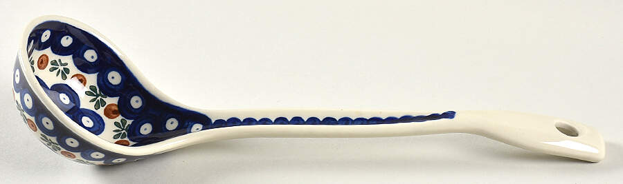 Nature Solid China Ladle by BOLESLAWIEC-1