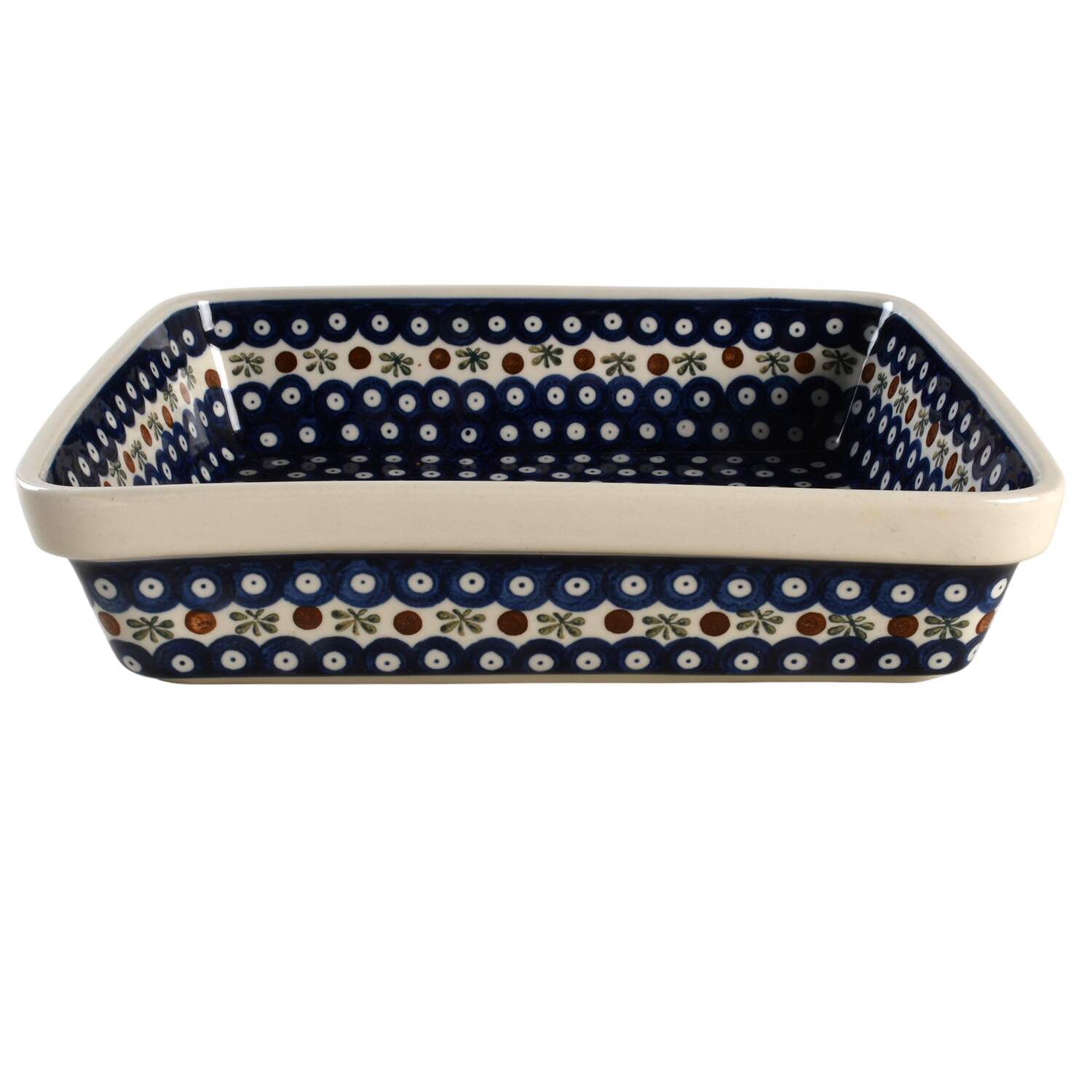 Nature 12" Rectangular Baker by BOLESLAWIEC-1