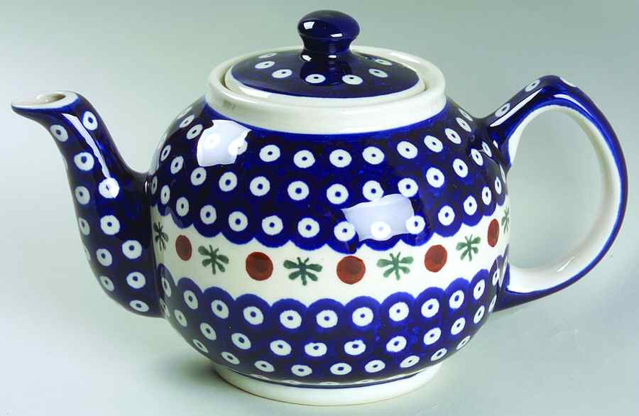 Nature Teapot & Lid by BOLESLAWIEC-1