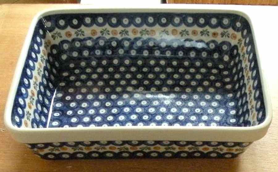Nature 11" Rectangular Baker by BOLESLAWIEC-1